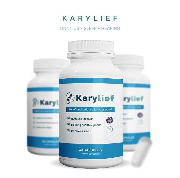 karylief product bottle with ingredients